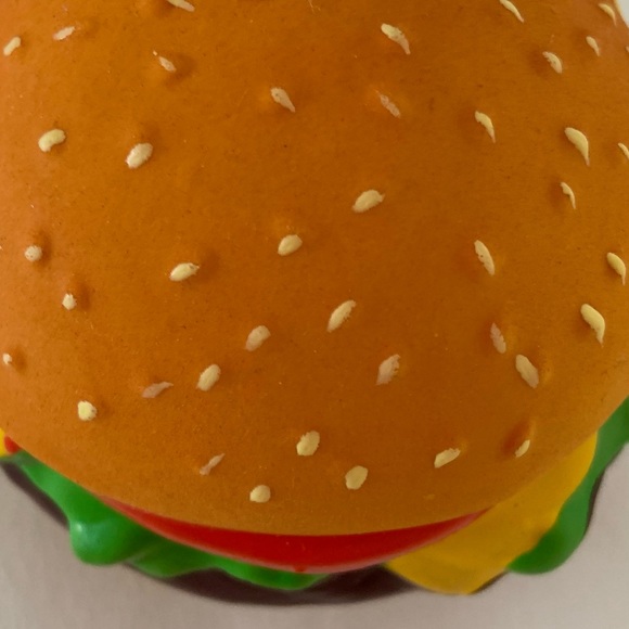 Cheeseburger dog toy - Picture 8 of 10